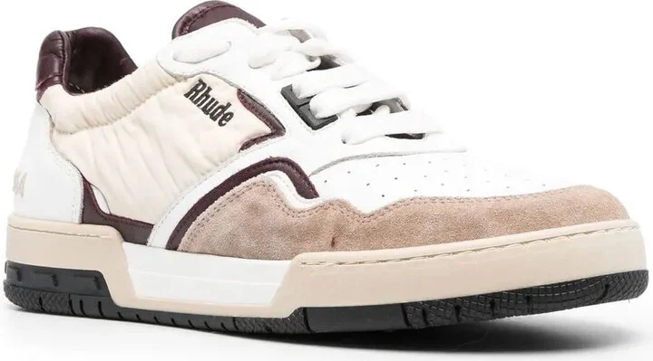 Lace-Up Logo-Patch Sneakers - Image 2