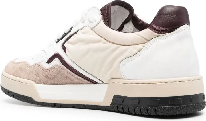 Lace-Up Logo-Patch Sneakers - Image 3