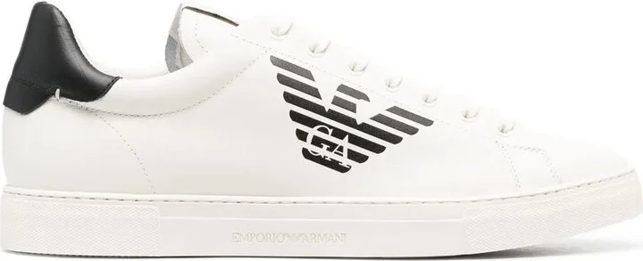 Lace-Up Logo-Print Sneakers