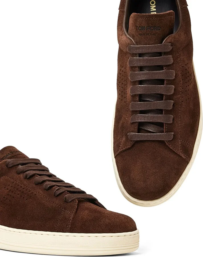 Lace Up Logo-Print Trainers - Image 4