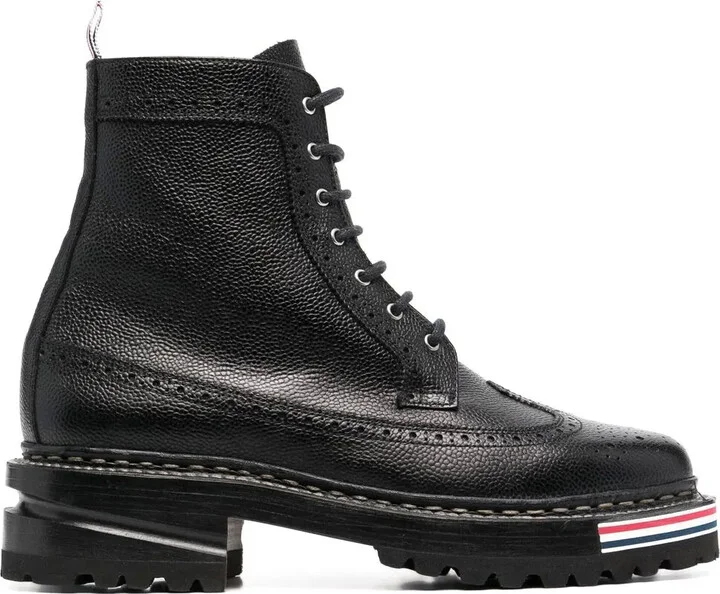 Lace-Up Longwing Boots