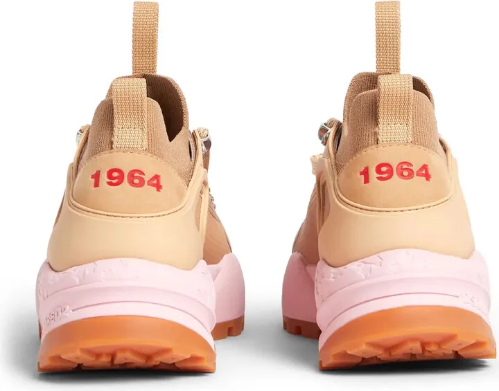 Lace-Up Low-Top Sneakers - Image 3