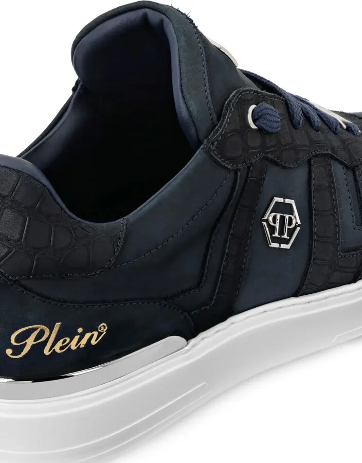 Lace-Up Low-Top Sneakers - Image 4