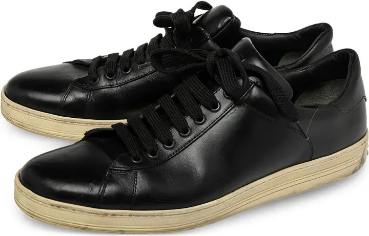 Lace-Up Low-Top Sneakers - Image 2