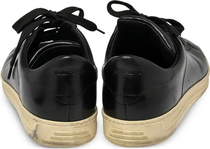 Lace-Up Low-Top Sneakers - Image 3
