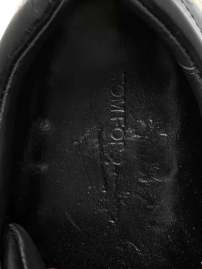 Lace-Up Low-Top Sneakers - Image 5