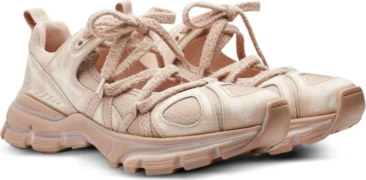 Lace-Up Low-Top Sneakers - Image 2