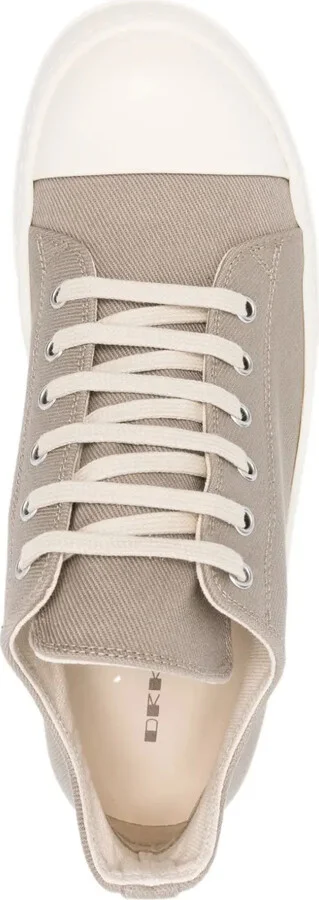 Lace-Up Low-Top Sneakers - Image 4