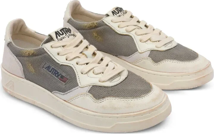 Lace-Up Low-Top Sneakers - Image 2