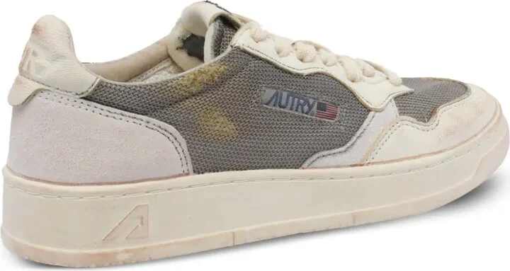 Lace-Up Low-Top Sneakers - Image 4
