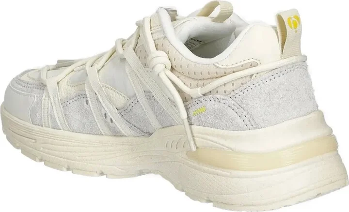 Lace-Up Low-Top Sneakers - Image 2