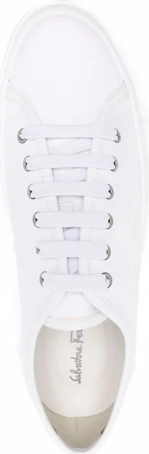 Lace-Up Low-Top Sneakers - Image 4
