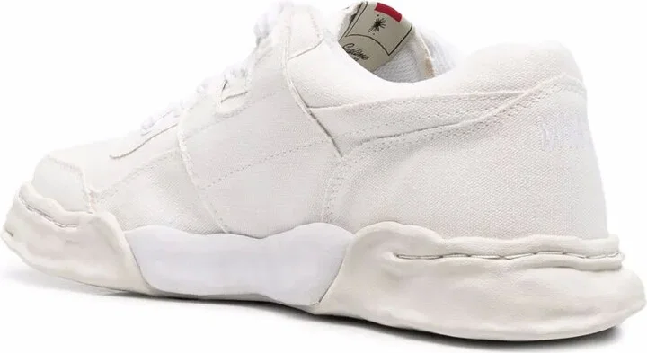 Lace-Up Low-Top Sneakers - Image 3
