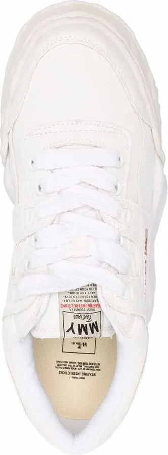 Lace-Up Low-Top Sneakers - Image 4