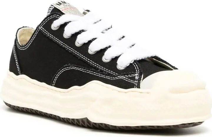 Lace-Up Low-Top Sneakers - Image 2