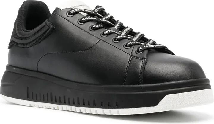 Lace-Up Low-Top Sneakers - Image 2