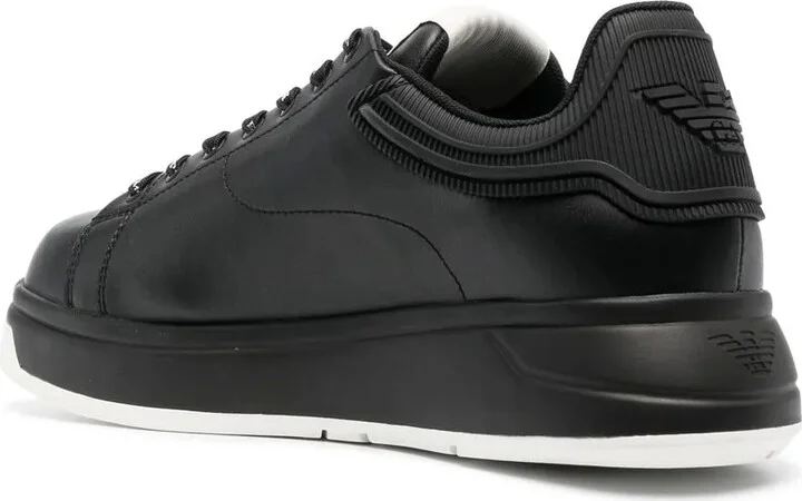 Lace-Up Low-Top Sneakers - Image 3