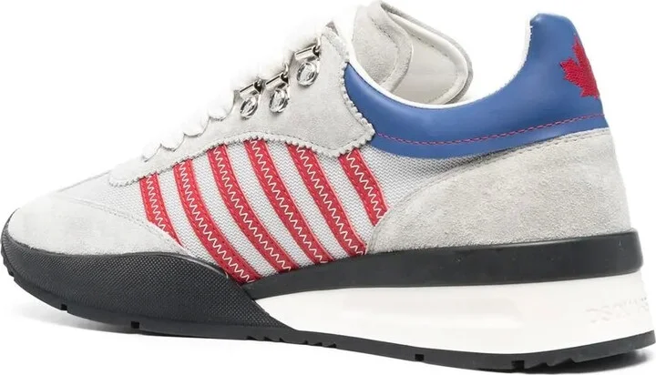 Lace-Up Low-Top Sneakers - Image 3