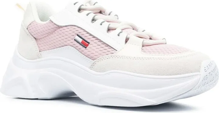 Lace-Up Low-Top Sneakers - Image 2