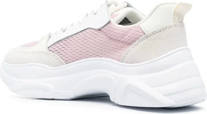 Lace-Up Low-Top Sneakers - Image 3