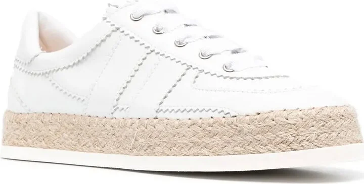 Lace-Up Low-Top Sneakers - Image 2