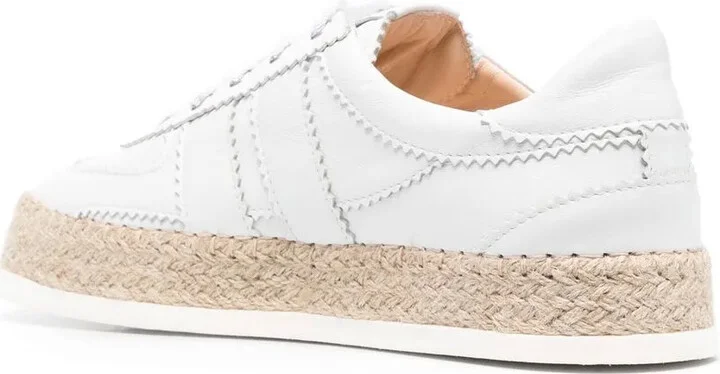 Lace-Up Low-Top Sneakers - Image 3