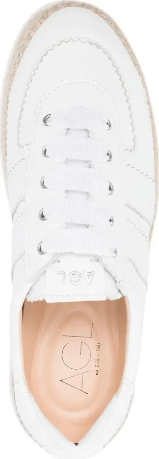 Lace-Up Low-Top Sneakers - Image 4