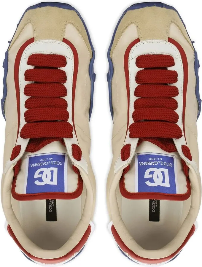 Lace-Up Low-Top Sneakers - Image 4