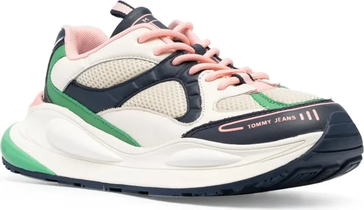 Lace-Up Low-Top Sneakers - Image 2