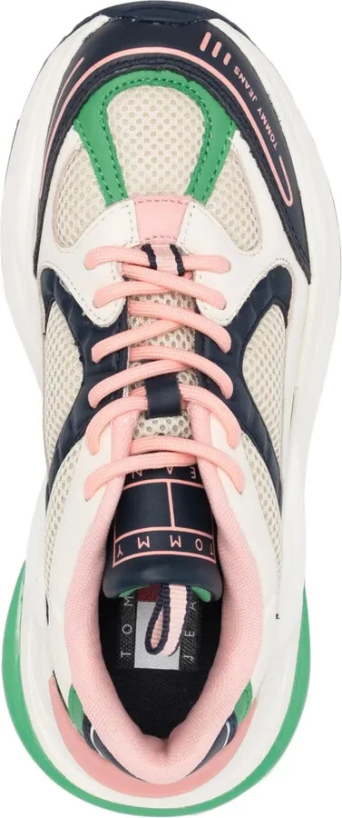 Lace-Up Low-Top Sneakers - Image 4