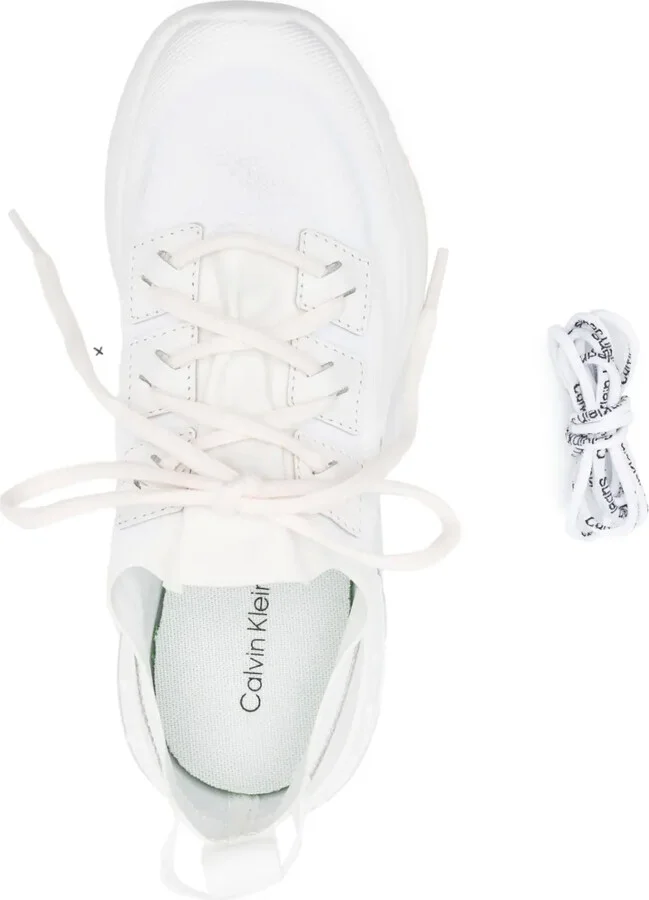 Lace-Up Low-Top Sneakers - Image 4
