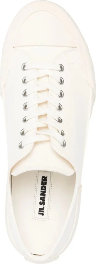 Lace-Up Low-Top Sneakers - Image 4
