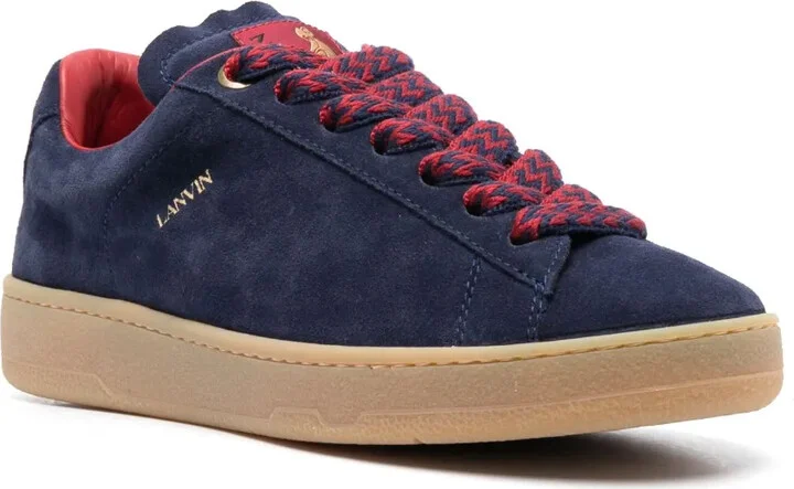 Lace-Up Low-Top Sneakers - Image 2