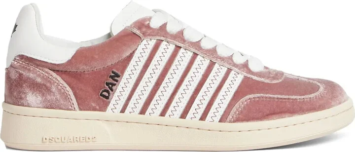 Lace-Up Low-Top Sneakers