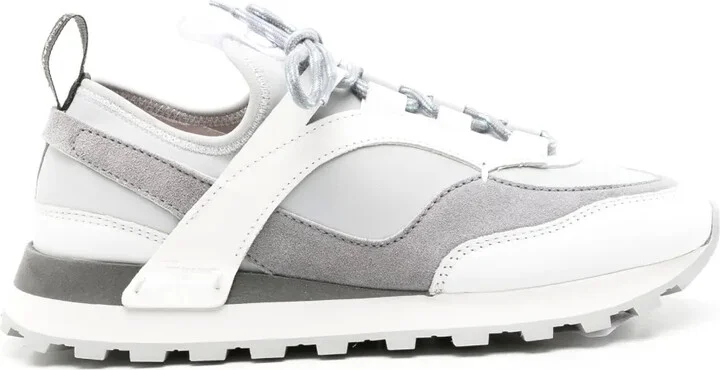Lace-Up Low-Top Sneakers