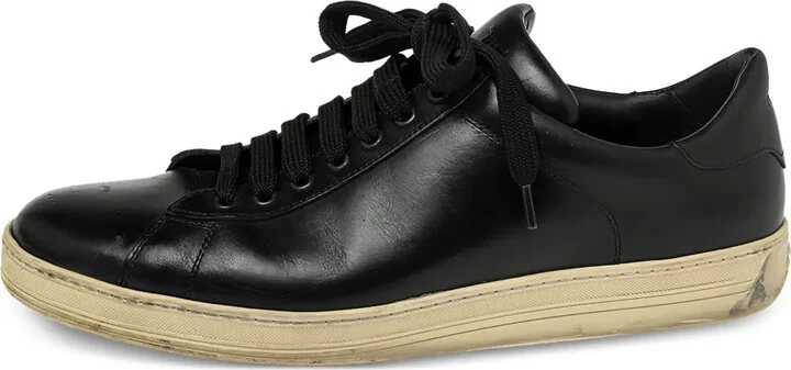 Lace-Up Low-Top Sneakers