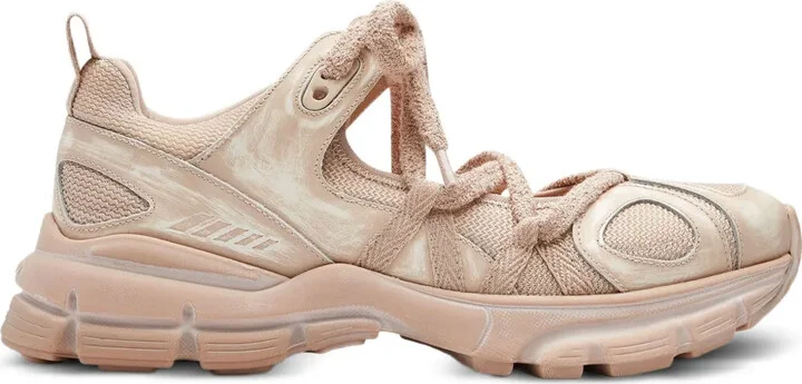 Lace-Up Low-Top Sneakers