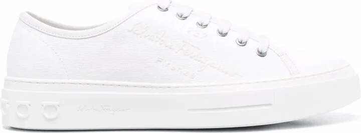 Lace-Up Low-Top Sneakers