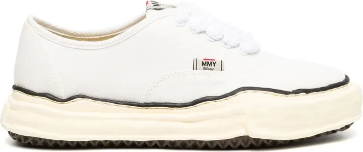 Lace-Up Low-Top Sneakers