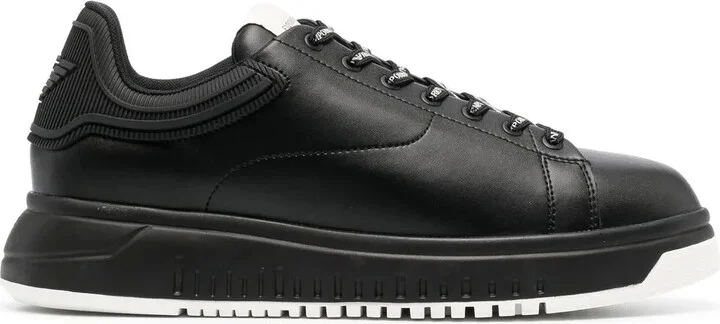 Lace-Up Low-Top Sneakers