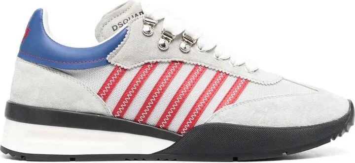 Lace-Up Low-Top Sneakers