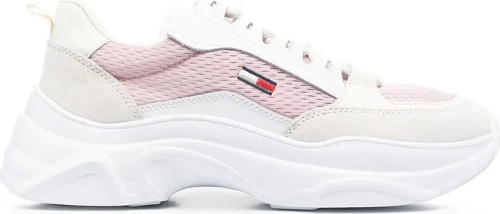 Lace-Up Low-Top Sneakers