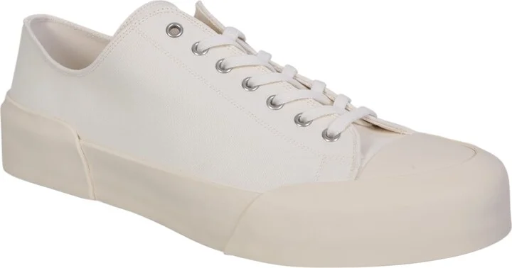 Lace-up Low White Sneakers - Image 2