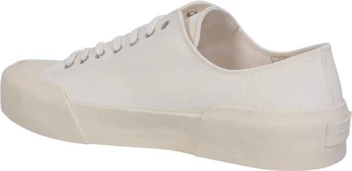 Lace-up Low White Sneakers - Image 3