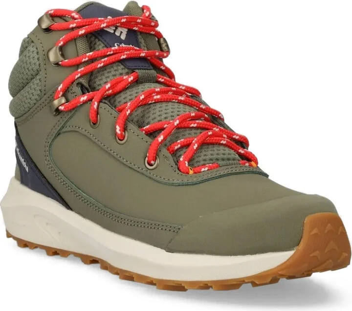 Lace-Up Mesh Panelled Boots