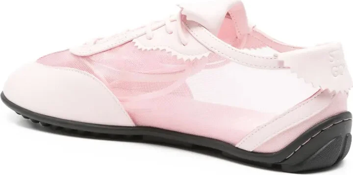 Lace-Up Mesh Sneakers - Image 3