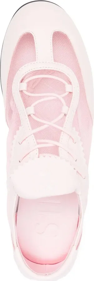 Lace-Up Mesh Sneakers - Image 4