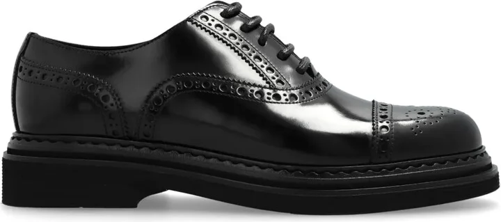 lace-up Oxford shoes