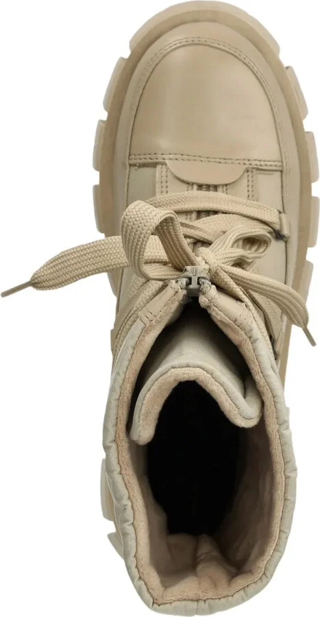Lace-Up Padded Boots - Image 3