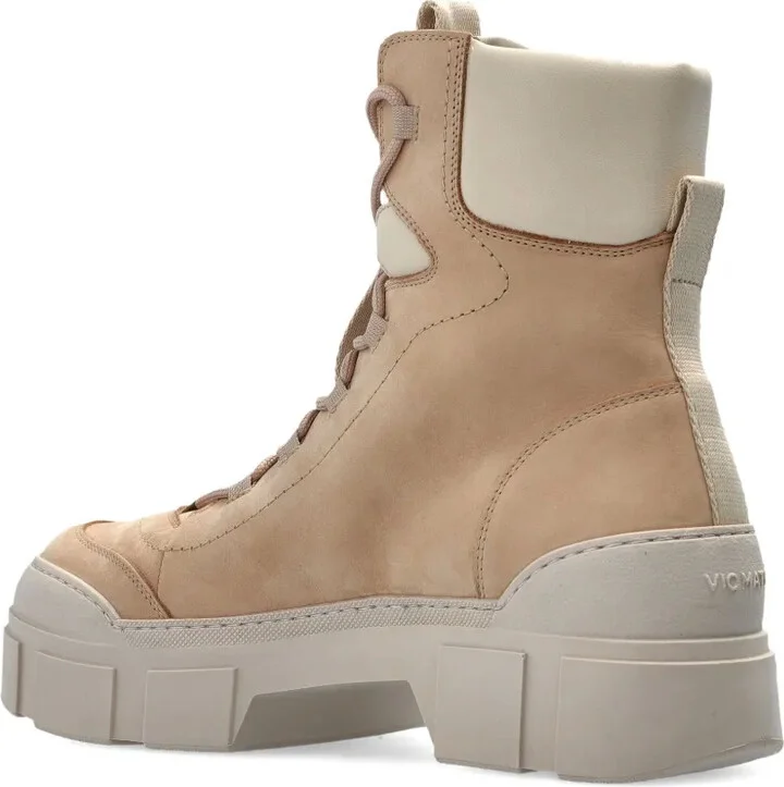 Lace-Up Padded Boots - Image 4